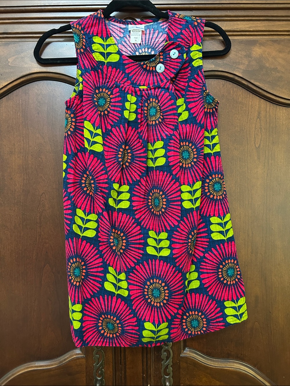 CWD Kids Navy Floral Dress